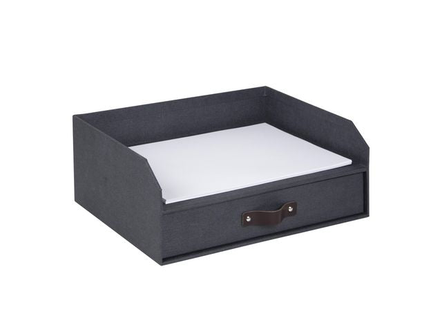 Skrivbordsförvaring BIGSO Walter grå/sv.